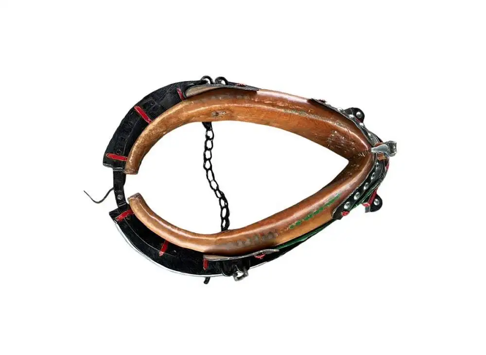 Kummetgeschirr Pferdegeschirr Kummet Pferd Zaumzeug Kutsche Wagen 85x55 cm 2