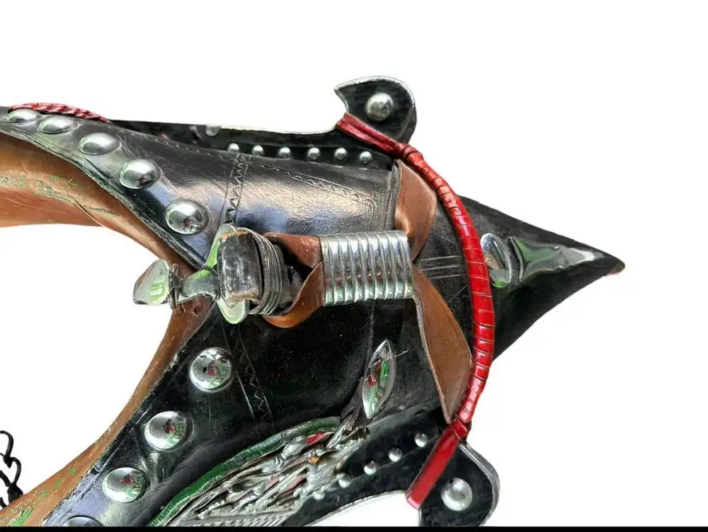 Kummetgeschirr Pferdegeschirr Kummet Pferd Zaumzeug Kutsche Wagen 85x55 cm 4