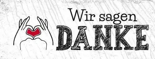 Schild Wie Sagen Danke Bedanken Herz Danksagung Vielen Dank 27x10 Blech od.Holz