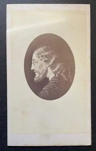 Foto Porträt Christusbild Jesus Christus Konstantinopel ca.10,7x6,3cm 402340 TH
