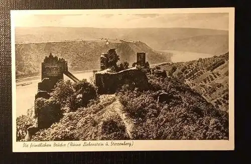 Die Feindlichen Brüder Ruine Liebenstein OÖ. 180196 H Gr