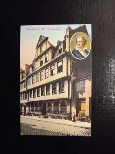 Frankfurt a.M. Goethehaus 410583 gr D