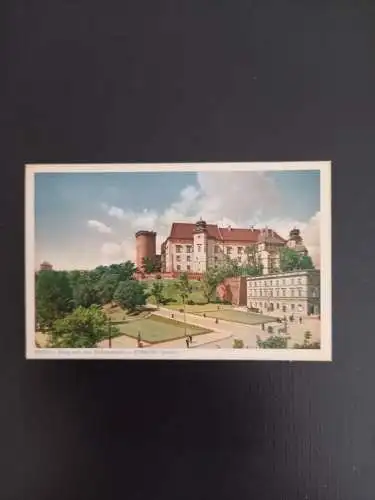 Krakau, Burg von der Südwestseite 402910 gr A