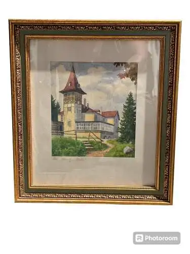 Nostalgie Bild, Kamitzer Platte, Schlesien/Polen 440x380cm ABC002