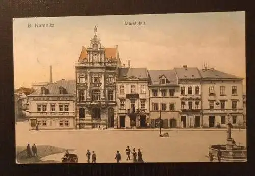 Česká Kamenice Kamnitz Marktplatz Děčín  Ústecký kraj   Böhmen Gr1 J 5564