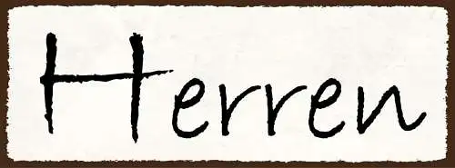 Schild herren toilette wc klo männer 27x10 blech od.holz