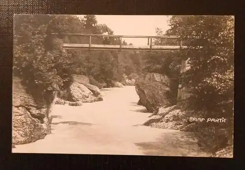 Erlaf Brücke Mit Mann Gr