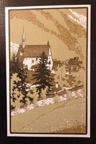 Kartäuser Gaming Blick Vom Zürner auf Kirche Gr