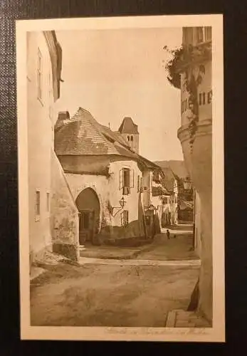 Straße In Dürnstein In Der Wachau Gr