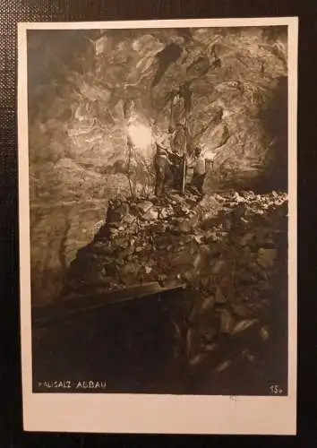 Salzabbau Höhle Zwei Männer Gr