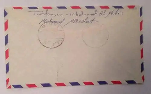 Brief Jordan  Jordanien Nach Stuttgart 14062A