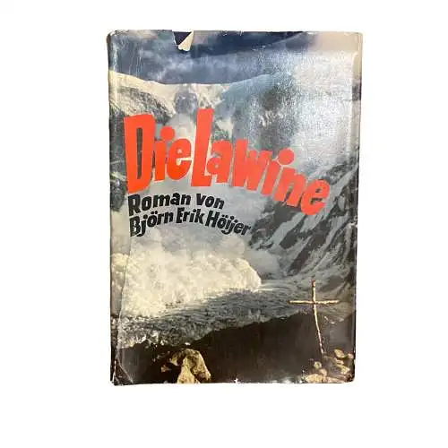 4207 Björn Erik Höijer DIE LAWINE: ROMAN HC Das Bergland Buch
