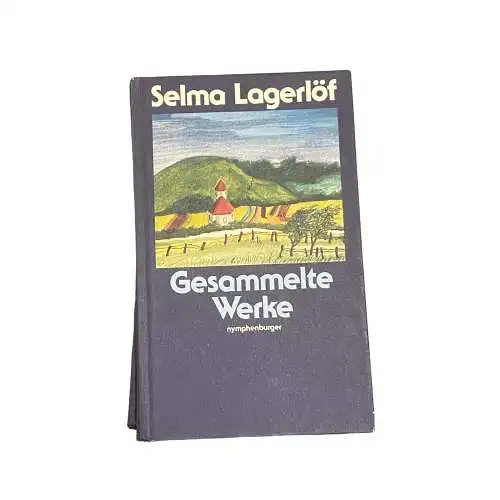 4324 Selma Lagerlöf GESAMMELTE WERKE: BÄNDE 1, 2, 4, 5 HC 4 Bde