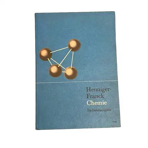 4921 Henniger-Franck CHEMIE (EINBANDAUSGABE) HC + Abb