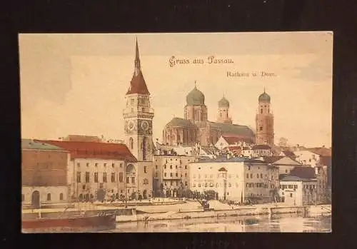 Passau Rathaus U.Dom 0144 Ga E