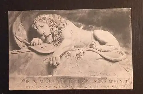 Luzern Löwendenkmal 426 Ga E