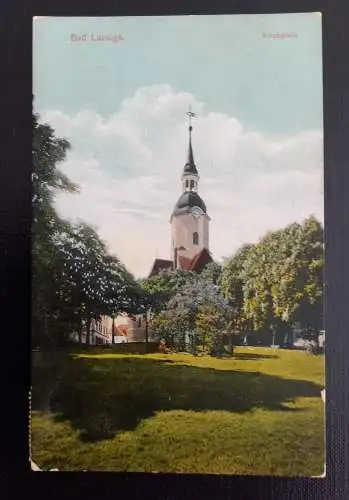 Ansichtskarte Sachsen  Bad Lausick Kirchplatz 410418 Ga B