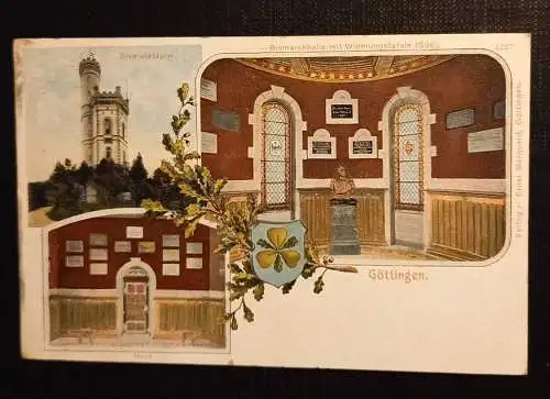 Ansichtskarte Niedersachsen Bismarckturm Göttingen 083 Ga E