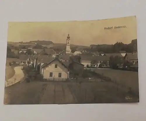Oberösterreich Andorf Innkreis Innviertel Kirche Hügel Land Idylle 600684A tl 