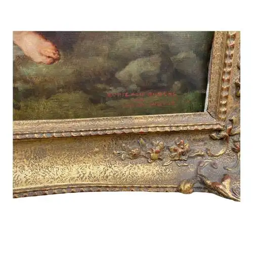 Kopie Nach Rubens Jos. Schuster 1 Hälfte 20. Jhdt. gerahmt ca. 92x70 Öl/Leine