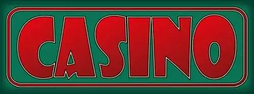 Schild Casino Glücksspiel Roulette Chips Geld Gewinn 27 x 10 Blech od. Holz