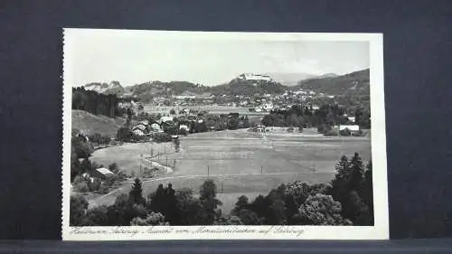 Hellbrunn Salzburg Aussicht vom Mozartschlösschen Festung JW 600736A