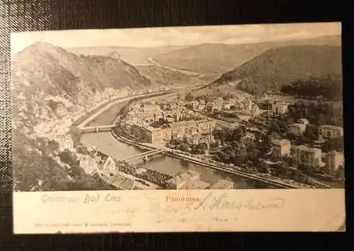 Bad Ems Panorama 180275 H Gr