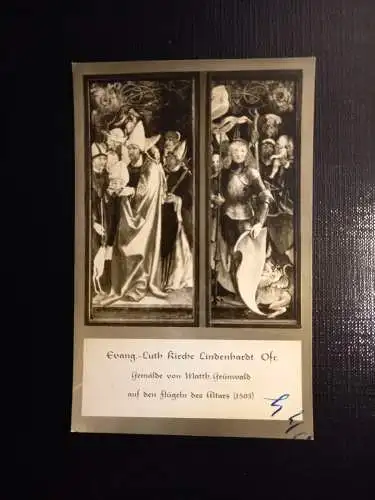 Gemälde von Matthias.Grünwald auf den Flügeln des Altars 402799 gr C