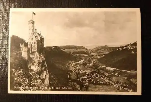  Schloss Lichtenstein Mit Echaztal 180255 H Gr
