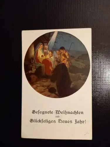 Gesegnete Weihnachten - Jesuskind - Glückwunschkarte 402295 gr