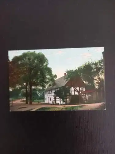 Haus mit Frau 400507 gr A