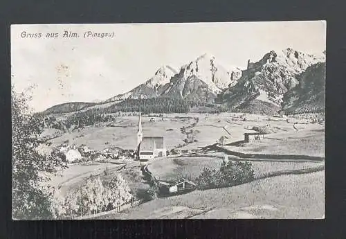 Alm Pinzgau Salzburger Land Saalfelden Steinernes Meer 1743 H Gr