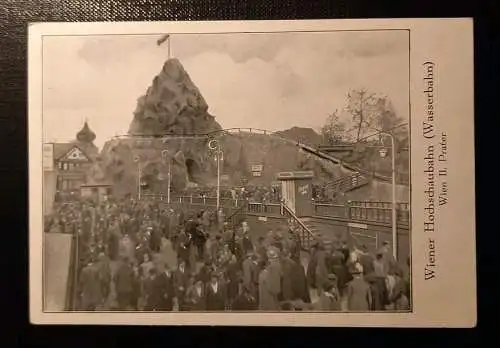Wiener Hochschaubahn Wasserbahn Wien Prater Gr 8471 H