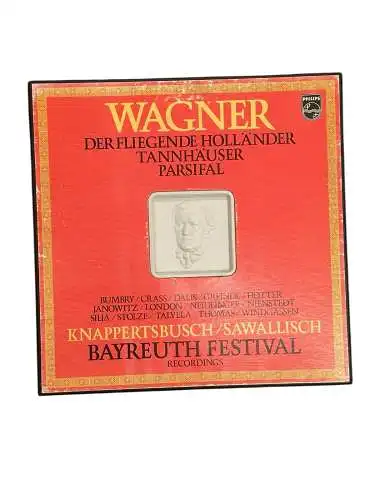 Vinyl Richard Wagner Der Fliegende Holländer Tannhäuser Parsifal Philips 11 LP
