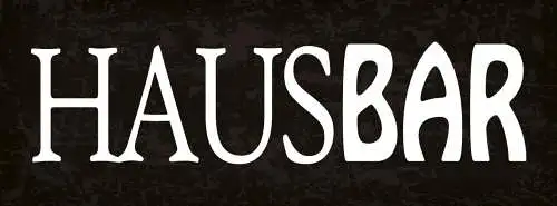 Schild Haus Bar Alkohol Drinks Getränke Zuhause Haus 27x10 Blech od.Holz