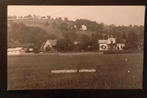 Wasserheilanstalt Unternberg Purgstall  Gr 410478 A