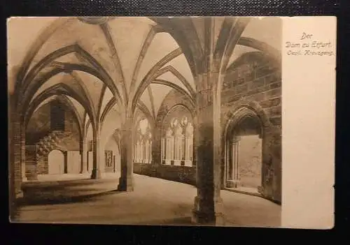 Erfurt Der Dom Östl. Kreuzganf 40097 Gr
