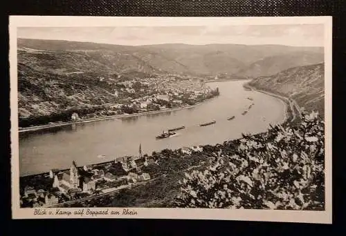 Boppard Am Rhein Blick V.Kamp Schiffe  Gr