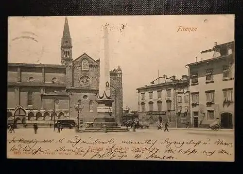 Firenze Italien Piazza Del Unita Italiana 800012 Gr