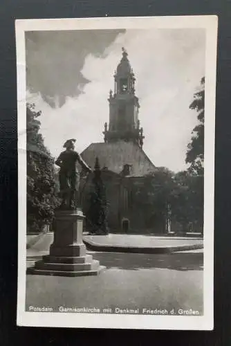Potsdam Garnisonkirche Mit Denkmal Friedrich D.Großen 82039 Gr