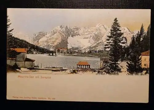 Misurina See In Den Dolomiten Mit Sorapiss Italien 800024 Gr