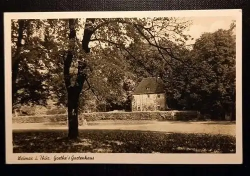 Weimar Goethes Gartenhaus Gr