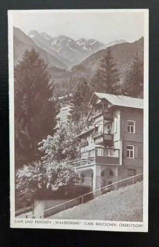 Cafe Und Pension Waldesruhe Oberstdorf Allgäu 140447 Gr