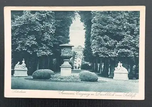 Potsdam Schloss Sanssouci Eingang 82041 Gr