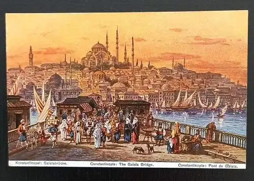 Konstantinopel Galatbrücke 8405 Gr