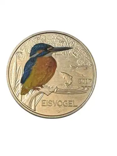 3 Euro Münzen Österreich diverse Eisvogel Hai Frosch Ornithomimus diverse