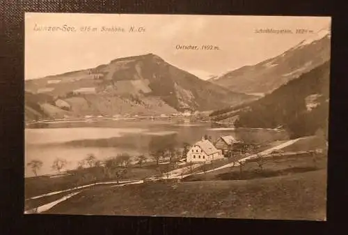 Lunzer See Oetscher Scheiblingstein Gr 741 J