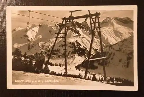 Skilift Lech Am Arlberg  Oberlech Tirol Gr1 8328 J