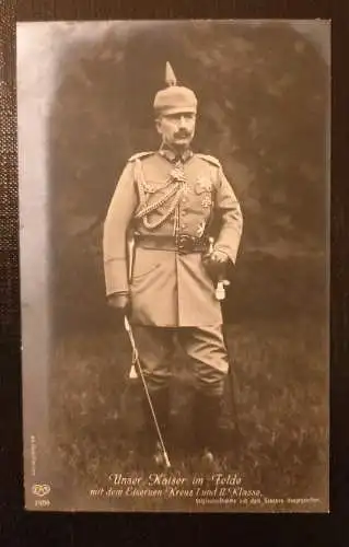 Unser Kaiser Im Felde Mit Dem Eisernen Kreuz Gr E 410469