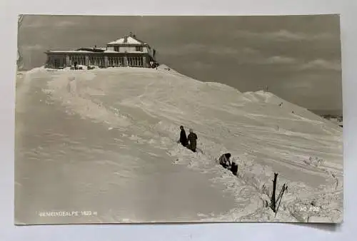 Geneindealpe 1623m Berg Schnee Kalkalpen Niederösterreich 8443 K TH